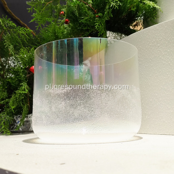 Q`re White Alchemy Crystal Singing Bowl